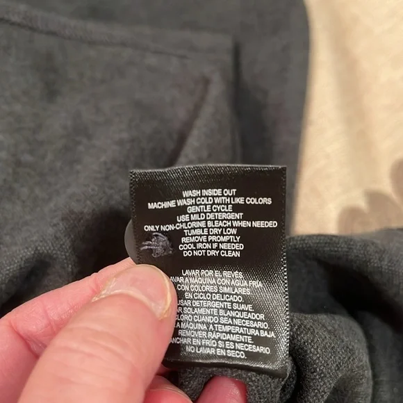 32 Degrees MEN'S CHARCOAL HEATHER KNIT L/S BUTTON-UP/NWT/M - Picture 10 of 13